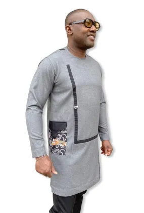 African Traditional Grey