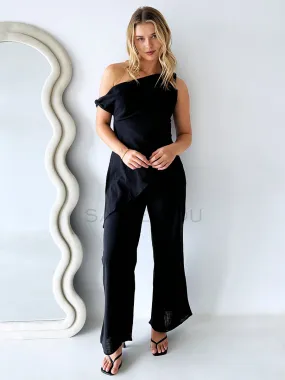 By Frankie / Sienna Pant Set - Black