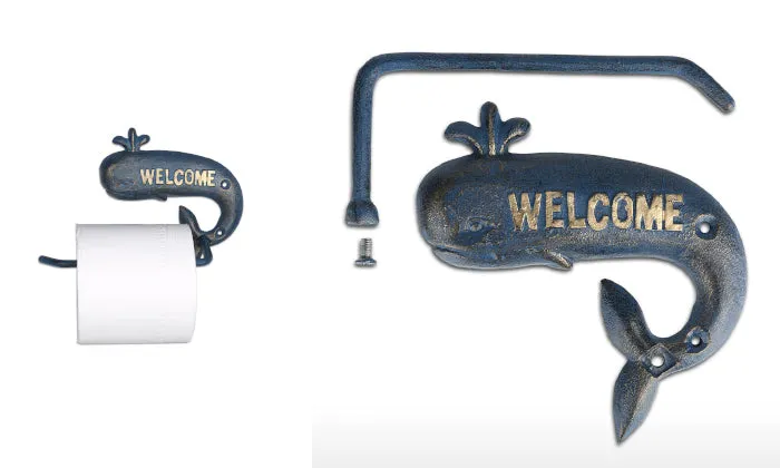 Cast Iron Wall Mounted Paper Towel Holder