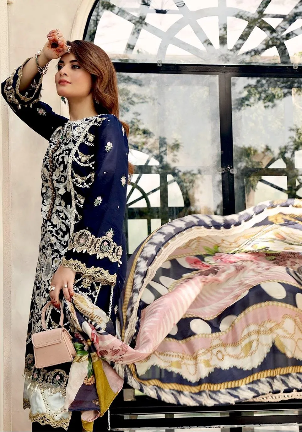 Elaf Festive Chikankari Collection 2021 – EPF- 4 Imperial