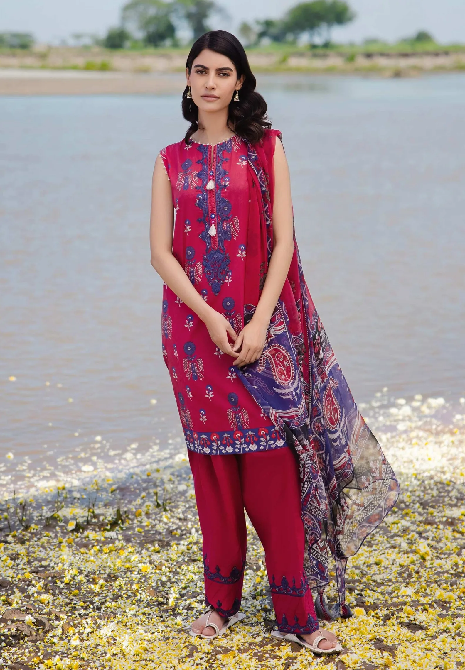 MARIA.B MBasics Eid Lawn Edit – 412-B
