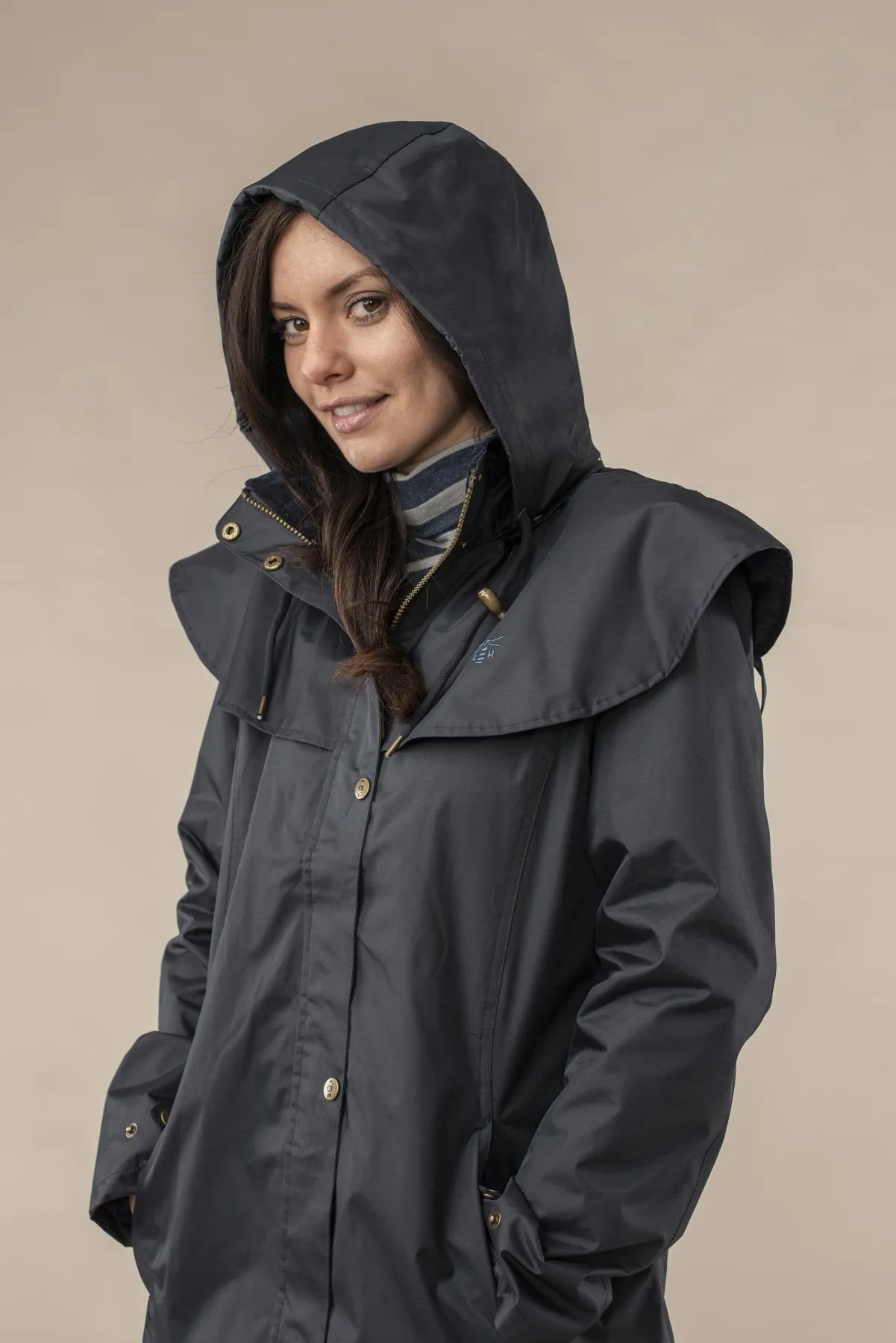 Outrider 3/4 Length Waterproof Raincoat - Ladies