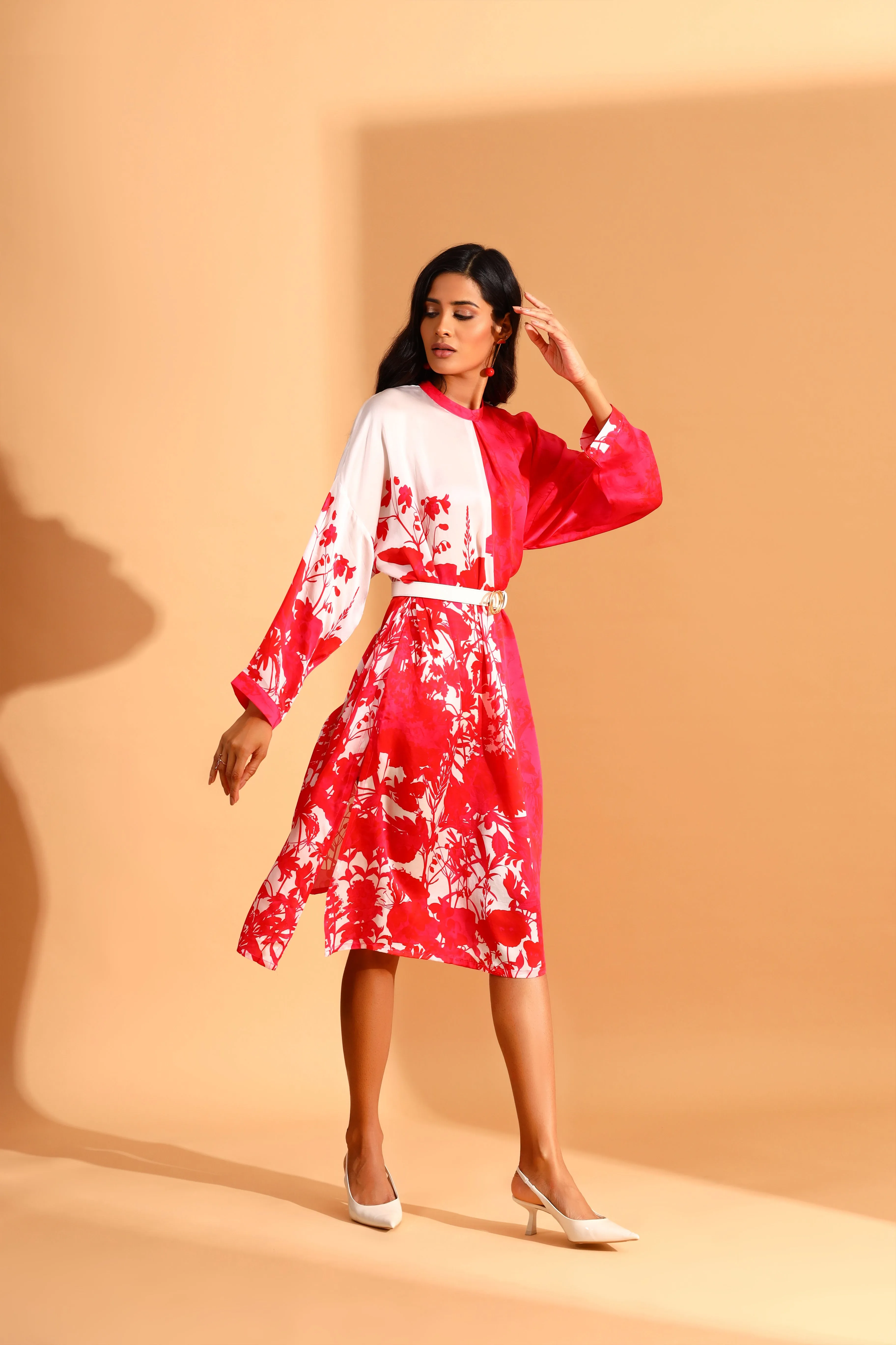 PAPERFLOWER TUNIC & TROUSERS CO-ORDS SET