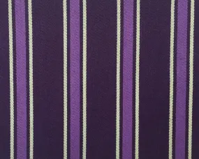 Purple, Lilac And White Blazer/Boating Stripe 1 3/4'' Repeat Jacketing