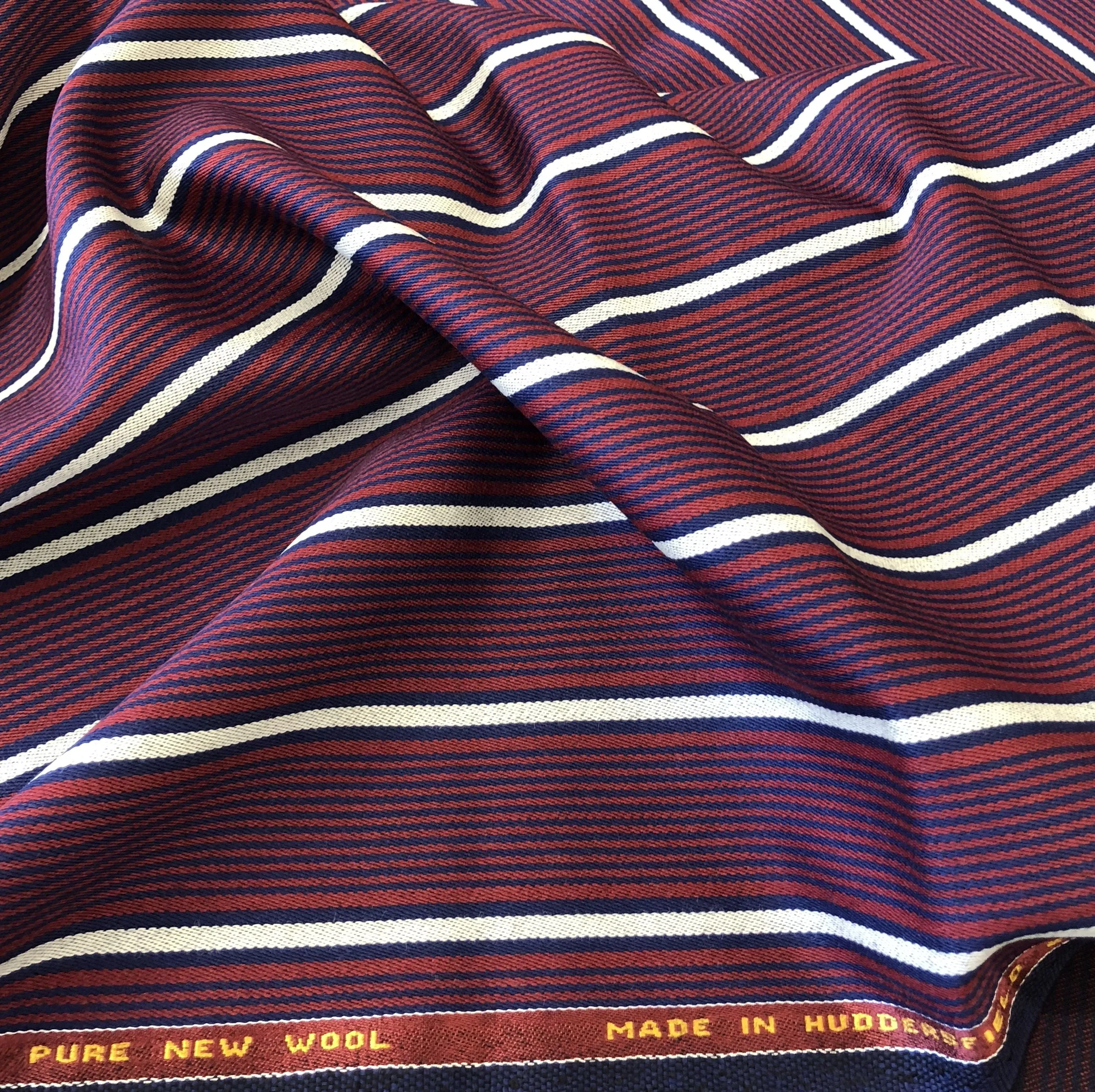 Red With Blue/White Stripe 1 1/4'' Jacketing