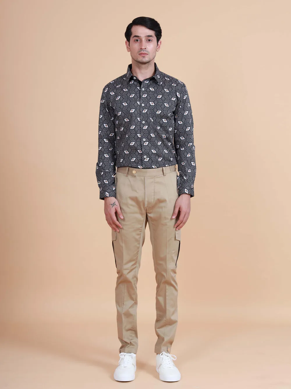 Tiger Print Outdoor Shirt