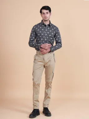 Tiger Print Outdoor Shirt