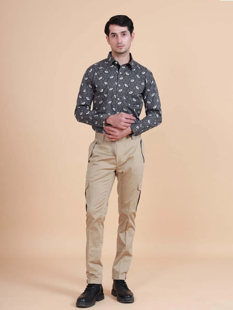 Tiger Print Outdoor Shirt