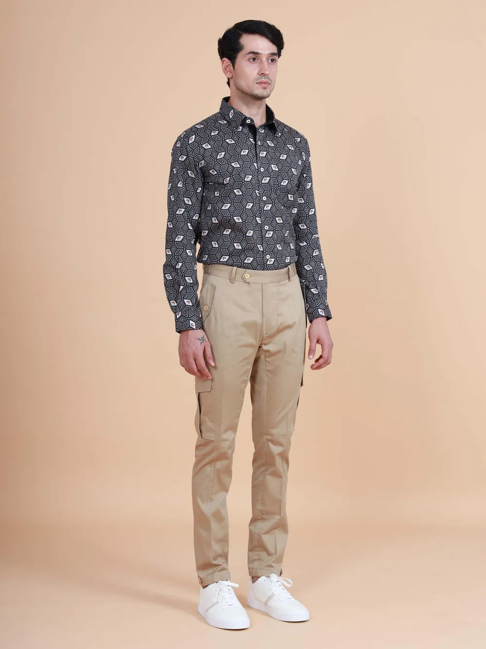 Tiger Print Outdoor Shirt