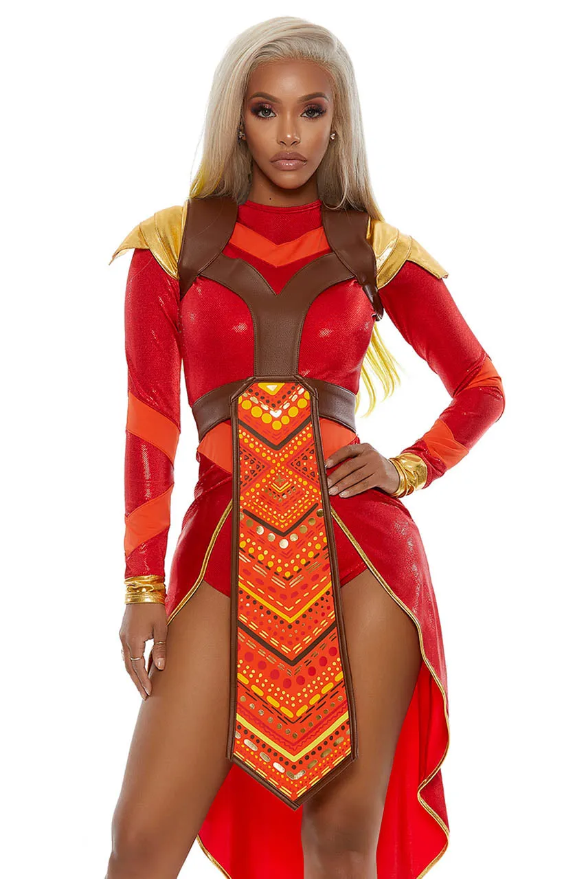 Wakanda Warrior Costume
