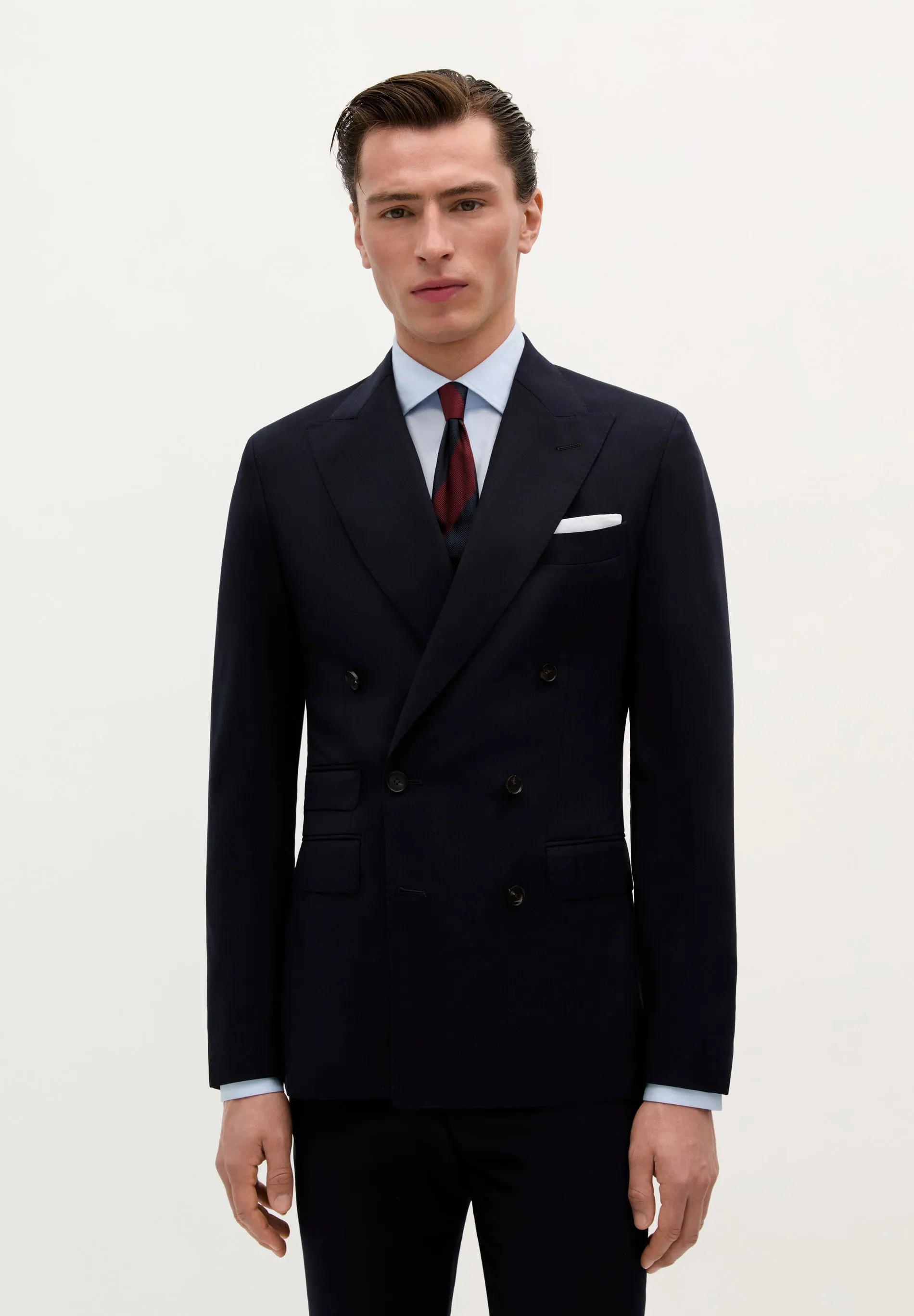 WOOL DOUBLE-BREASTED BLAZER