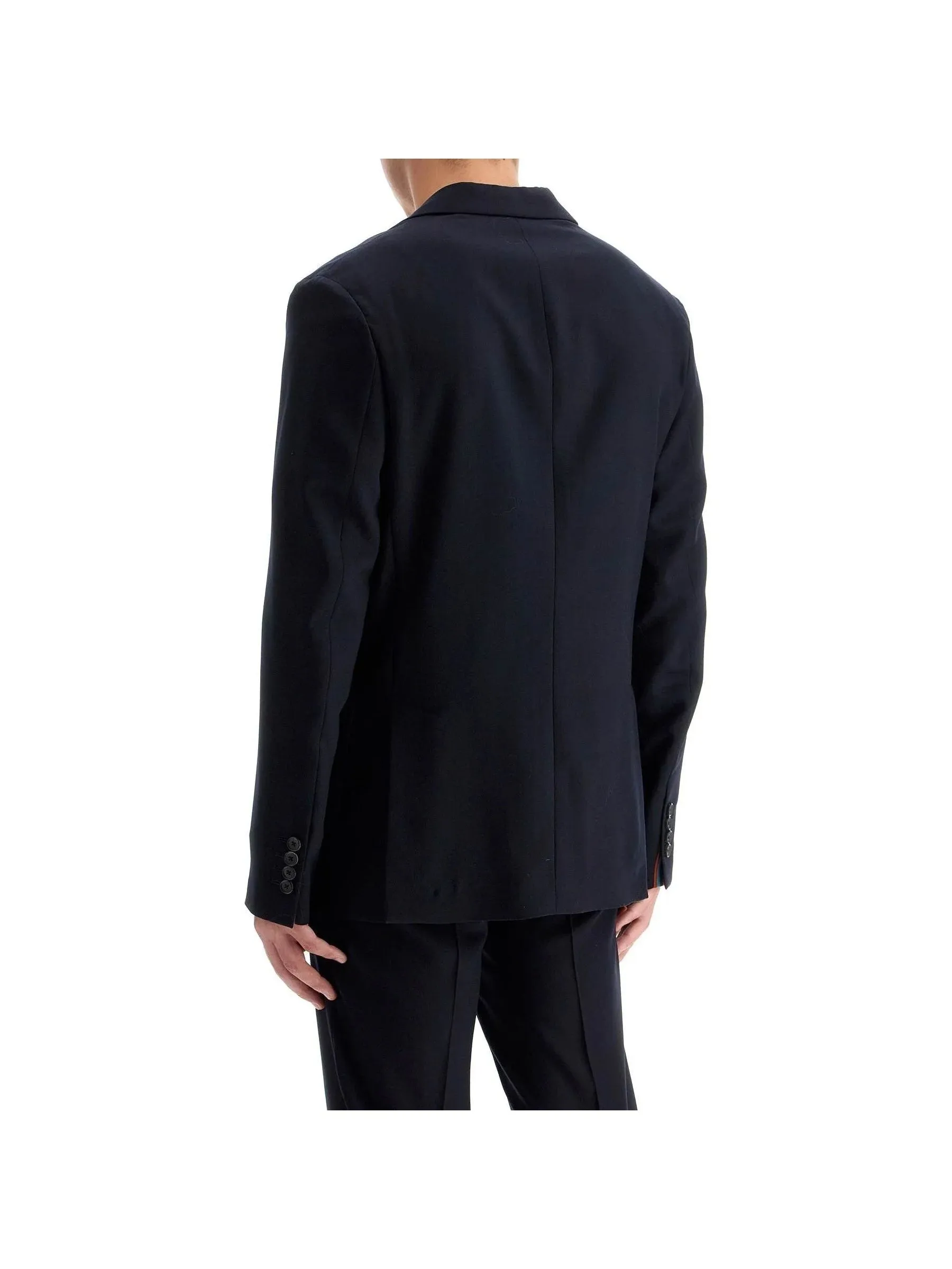 Wrinkle-Resistant Wool Blazer